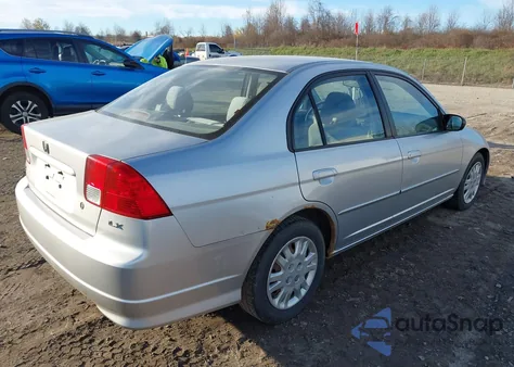 2005 Honda Civic Lx z USA, uszkodzony, nr VIN 2HGES16585H622195
